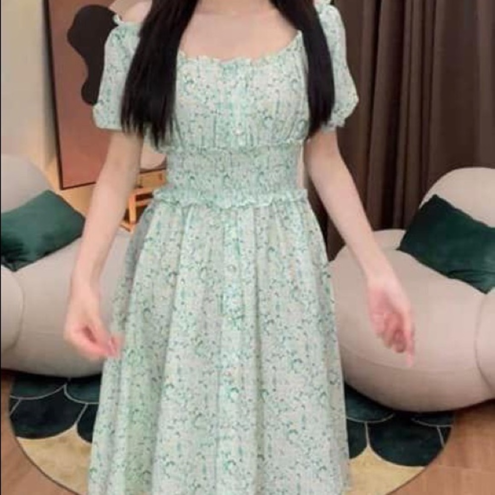 Off shoulder mini dress